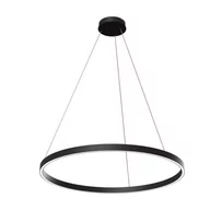 Lampy sufitowe - Maytoni Rim D80 LED lampa wisząca 1-punktowa czarna MOD058PL-L42B4K - miniaturka - grafika 1