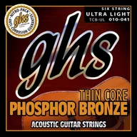 Inne akcesoria gitarowe - 'GHS THINCORE PHOSPHOR BRONZE TCB-UL STRUNY AKUSTYK GHS GHS TCB UL' - miniaturka - grafika 1