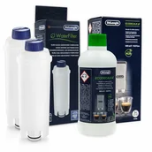 Akcesoria i części do ekspresów do kawy - Zestaw Delonghi DLSC002 2szt, Odkamieniacz EcoDecalk 500ml 1szt - miniaturka - grafika 1