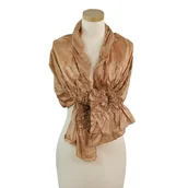 Apaszki i szaliki damskie - Szal Senna Falbanka - Art of Polo - miniaturka - grafika 1