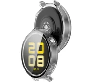 Akcesoria do smartwatchy - Bizon Etui ze szkłem do zegarka Case+Glass Watch do Huawei Watch GT 5 Pro 42 mm przeźroczyste - miniaturka - grafika 1