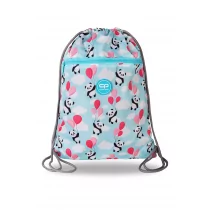 Patio Worek na buty Coolpack Vert Panda Ballons - Worki na buty - miniaturka - grafika 1