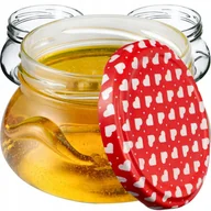 Pojemniki kuchenne - Słoiki Raja 300ml 100 szt. 82mm + wieczka "Serca" - miniaturka - grafika 1