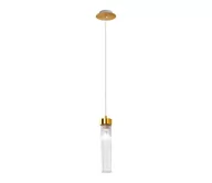 Lampy sufitowe - Kolarz 6009.30130 - Żyrandol na lince RAGGIO 1xE14/25W/230V 24K złoty - miniaturka - grafika 1