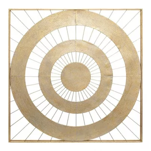 Dekoracja ścienna z metalu LOUISE 90 x 90 cm 173889 - Dekoracje domu - miniaturka - grafika 1