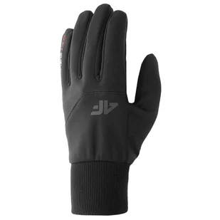 Rękawiczki 4F Gloves Fnk U140 Rozmiar rękawiczek: L / Kolor: czarny - Rękawice narciarskie - miniaturka - grafika 1