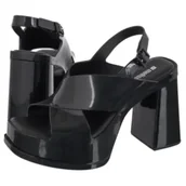 Sandały damskie - Sandały Dance Heel AD 35908/BB116 Brown (ML341-b) Melissa - miniaturka - grafika 1