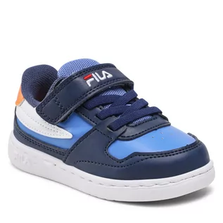 Buty dla chłopców - Sneakersy Fila - Fxventunio Velcro Tdl FFK0009.53036 Medieval Blue/Tangelo - grafika 1