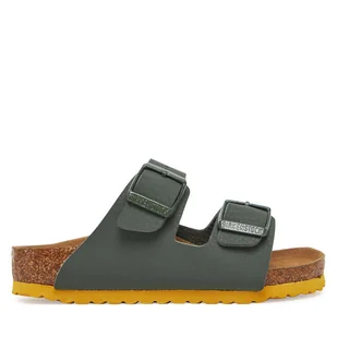Klapki Birkenstock Arizona Kids 1029449 S Zielony - Buty dla chłopców - miniaturka - grafika 1