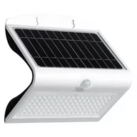 Lampy ogrodowe - Nowoczesny biały kinkiet solarny zewnętrzny - N25-Motis 6.8W - miniaturka - grafika 1