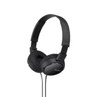 Słuchawki - Sony MDR-ZX110B czarne - miniaturka - grafika 1