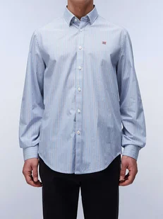 Napapijri Koszula - Regular fit - w kolorze błękitnym - Koszule męskie Napapijri Koszula - Regular fit - w kolorze błękitnym - Koszule męskie - miniaturka - grafika 1