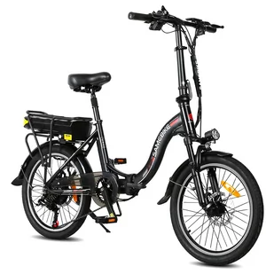 Samebike JG20 Biały - Rowery elektryczne - miniaturka - grafika 6