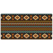 Podkładki na biurko - Podkład na biurko Etniczne wzory geometryczne 120x60 cm - miniaturka - grafika 1