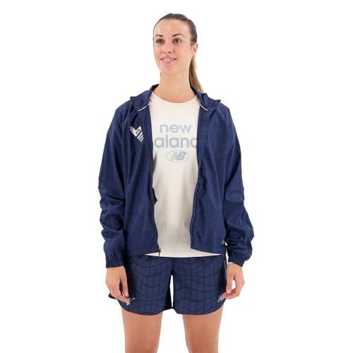 New Balance Valencia Marathon damska kurtka sportowa granatowa