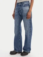 Spodnie damskie - G-Star Raw Jeansy Bowey D25372-E267 Niebieski Baggy Fit - miniaturka - grafika 1