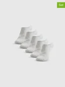 Skarpetki damskie - 4F Skarpety (5 par) w kolorze szarym - miniaturka - grafika 1