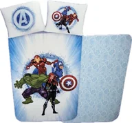 Pościel dla dzieci - Komplet pościeli 140x200cm AVENGERS - miniaturka - grafika 1