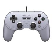 Kontrolery gier na PC - 8BitDo Pro2 Wired Gamepad - Grey Ed. - darmowy odbiór w 22 miastach i bezpłatny zwrot Paczkomatem aż do 15 dni - miniaturka - grafika 1