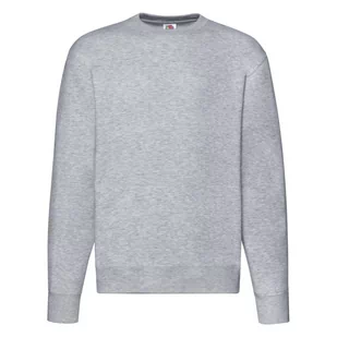 Bluza męska Set-in Sweat Premium Fruit of the Loom - Heather Grey XL - Bluzy męskie - miniaturka - grafika 1
