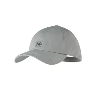 Czapka z daszkiem Buff Baseball Cap Solid Zire Grey - Czapki i chusty sportowe męskie - miniaturka - grafika 1