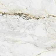 Płytki ceramiczne - Gres Pisa Gold Mat (Calacatta Oro) 60x60x1 cm - miniaturka - grafika 1