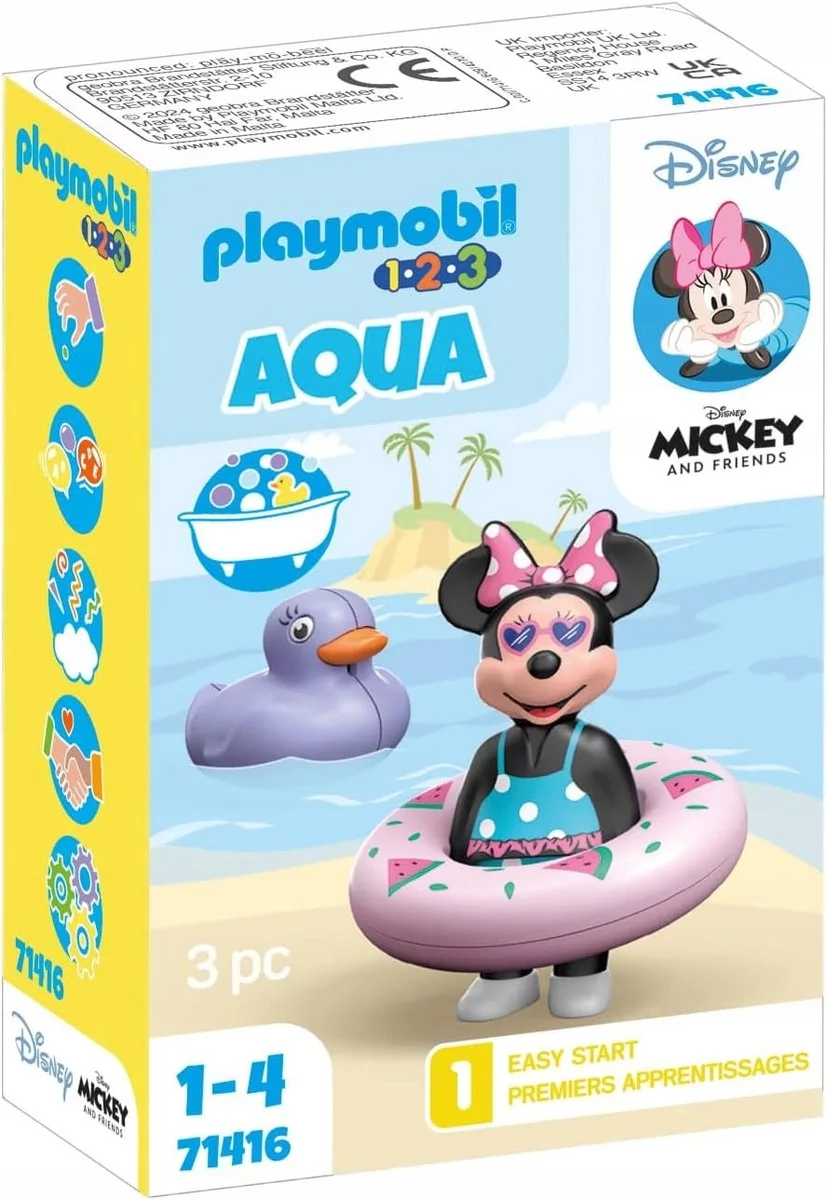 Playmobil 71416 1-2-3 Disney Myszka Minnie i wycieczka