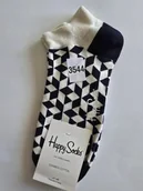 Skarpetki damskie - Kolorowe skarpety Happy Socks stopki unisex rozmiar 41-46 (3544) - miniaturka - grafika 1