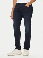 Spodnie męskie - BOSS Jeansy Delaware Bo 50549503 Granatowy Slim Fit - miniaturka - grafika 1