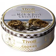 Ciastka - Tivoli Duńskie Kruche Ciastka Z Kawałkami Czekolady Mlecznej I Deserowej 150G - miniaturka - grafika 1
