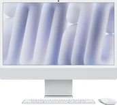 Zestawy komputerowe - APPLE iMac Z1E2 59,62cm 23,5Zoll Standardglas M4 8C CPU/8C GPU/16C N.E. 16GB 512GB SSD Ohne Eth MM MaKey DE Silber Z1E2-MWUC3D/A-078POW - miniaturka - grafika 1