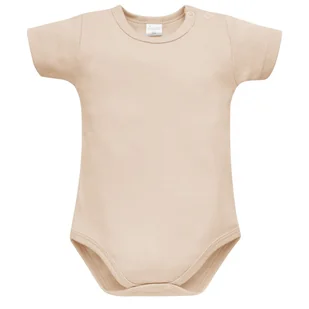 PINOKIO BODY KROTKI REKAW LOVELY DAY BEIGE 86 - Body dla niemowląt - miniaturka - grafika 1