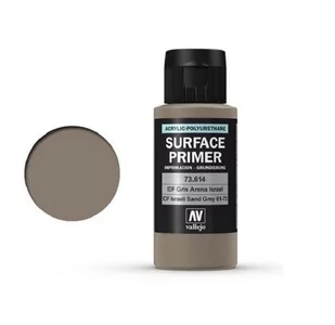 VALLEJO Podkład Akryl-Poliuretan 60ml Israelski Szary Piasek - Modele do sklejania - miniaturka - grafika 1