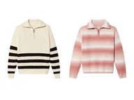 Swetry dla dziewczynek - pepperts!® Sweter dziecięcy troyer - miniaturka - grafika 1