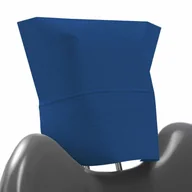 Kosmetyczne akcesoria jednorazowe - Pokrowiec na zagłówek stomatologiczny 32cm x 28cm granatowy podfoliowany 54g DentixPro 50szt - miniaturka - grafika 1