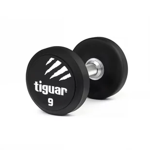 Tiguar Hantla stała tiguar 9 kg TI-WHPU0090 - Hantle i ciężarki - miniaturka - grafika 1