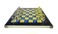Gry planszowe - GD Ekskluzywne duże klasyczne szachy metalowe Stauton S34 36x36cm - miniaturka - grafika 1