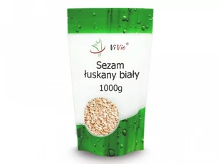 VIVIO Sezam łuskany biały 1000g sez-lus-1000g - Orzechy i nasiona - miniaturka - grafika 1