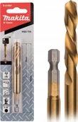 Wiertła - Makita Wiertło WIERTŁO DO METALU HSS-TIN 1/4" HEX 12,0x102mm - miniaturka - grafika 1