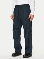 Spodnie męskie - G-Star Raw Spodnie materiałowe R-3N D25224 862 Granatowy Straight Fit - miniaturka - grafika 1