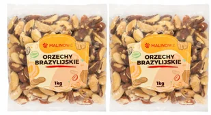 Zestaw Orzechy Brazylijskie 2x1kg - Orzechy i nasiona - miniaturka - grafika 1