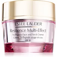 Kremy do twarzy - Estee Lauder Resilience Multi-Effect Tri-Peptide Face and Neck Creme SPF15 krem do twarzy do cery normalnej i mieszanej 50ml - miniaturka - grafika 1
