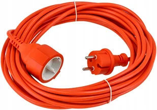 Przedłużacz 10m Ogrodowy Do Kosiarki Budowlany Długi 230V 2x1mm2 13A 2000W - Przedłużacze i rozgałęźniki - miniaturka - grafika 1