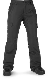 Spodnie damskie - Volcom Damskie spodnie Bridger Ins Pant, czarne, M, czarny, M - grafika 1