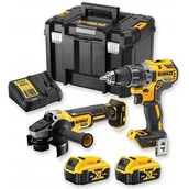 Zestawy elektronarzędzi - DeWALT Zestaw elektronarzędzi 6-elementowy DCK2020P2T-QW DCK2020P2T-QW - miniaturka - grafika 1