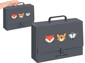 Teczki i skoroszyty - Teczka z rączką C4 80MM BB Friends Boys Interdruk - miniaturka - grafika 1