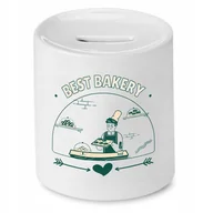Skarbonki - SKARBONKA DLA PIEKARZA BEST BAKERY PREZENT z Nadrukiem ze Zdjęciem - miniaturka - grafika 1