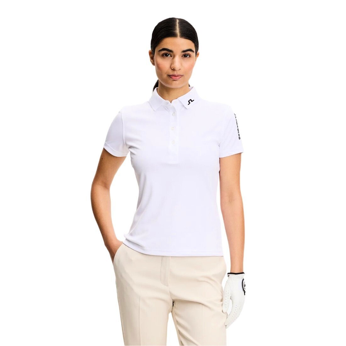 Koszulka damska J.Lindeberg Tour Tech Polo White S