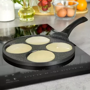 Lumarko Patelnia Marmurkowa Do Jajek Kinghoff Kh-1671 - Patelnie - miniaturka - grafika 3