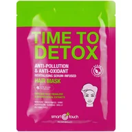 Maski do włosów - Maska Montibello Time to Detox w płacie 30 ml - miniaturka - grafika 1